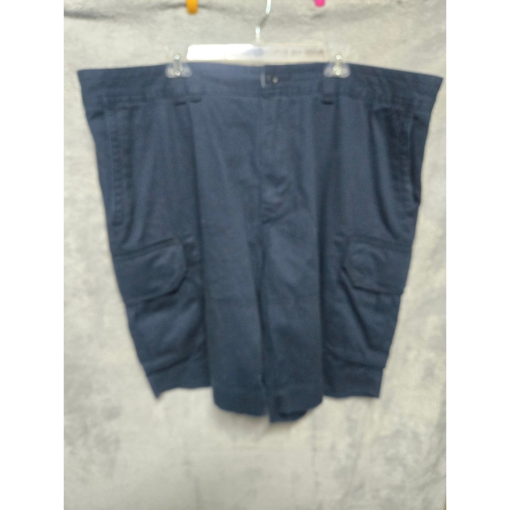 Polo Ralph Lauren Mens Navy Blue Cargo Shorts Size 44 Big & Tall Cotton Twill